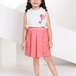 Peppermint Girl Embroidered A-Line Dress-image-29