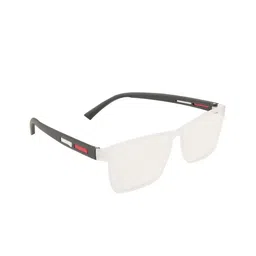BAYBERRY Unisex Shield Sunglasses Rimless With UV Protected Lens DGN 1133 White-picture-32