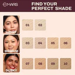 MARS Zero Blend Weightless Buildable Foundation 30ml - Cashew Delight 03 image 4