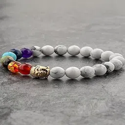 Vanira Unisex Artificial Beaded Elasticated Bracelet image 3