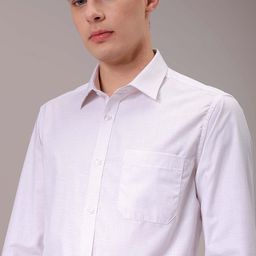 the indian garage co. x luxe Luxe by TIGC Men Spread Collar Solid Slim Fit Formal Shirt-picture-32