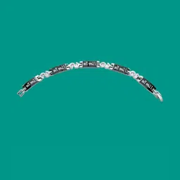 Dynamic Retail Global Silver-Plated Silver Bracelet image 3