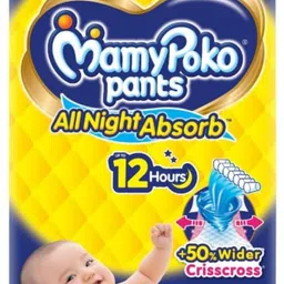 mamypoko Pants All Night Absorb Baby Diapers, Small (S), 38 Count 4-8 kg - S-picture-11