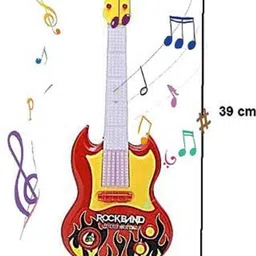 tmt store Battery operated musical guitar for kids image 4