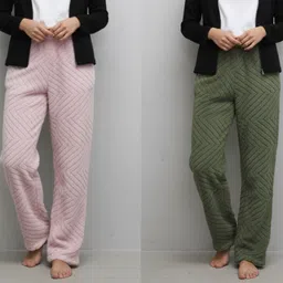 keenuu Pack of 2 Womens Fleece Pyjama Women Pyjama-picture-25