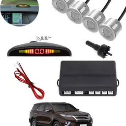 peeps store Universal 4 Silver Reverse Parking Sensor-PS25A896 Universal 4 Silver Reverse Parking Sensor-PS25A896 Parking Sensor-picture-28