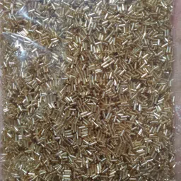 ruhaila 450 GRAMS GOLDEN PIPE ( NALKI) FOR JWELLERY , DIY , CRAFTS AND EMBROIDERY WORKS image 2