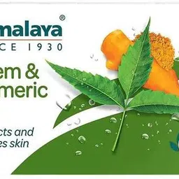 himalaya Neem & Turmeric Soap Protects And Purifies Skin (8X75g) image 2
