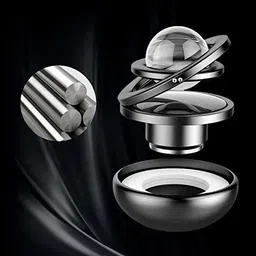 riderbolt Solar Ball Black Car Solar ball car perfume Air Purifier image 2
