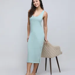 attwact Women Light Blue Camisole image 5