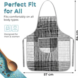 kuber industries PVC Home Use Apron - Free Size image 3