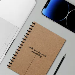 the papier ocean Undated Daily Productivity Tracker and Task Organizer A5 Planner Ruled 160 Pages image 5