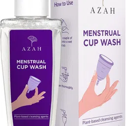 azah Clinically Tested Menstrual Cup Wash | Plant-Based Cleansing Agents| Intimate Wash-picture-10