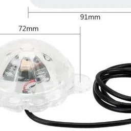 hgt Star Light Flash Light Ambient RGB Dash Light Motorbike LED PACK OF 4 Dash Light Motorbike, Car, Truck, Van LED (12 V, 37 W) image 2