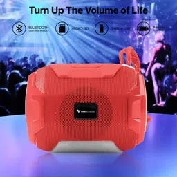 Vaku Luxos Audilo Portable Outdoor Speaker 8Hrs Playtime FM Radio Micro-SD USB RGB Light 10 W Bluetooth Speaker-picture-35