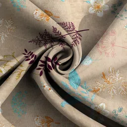 moonroof Cotton King Fitted (Elastic) 255 TC Printed Bedsheet image 3