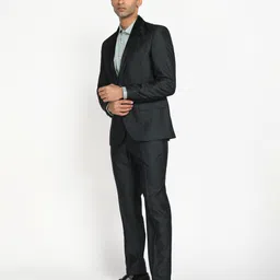 parx Men 2 PC Suit Solid Suit image 4