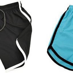 maxian Pack of 2 Solid Men Black, Blue Regular Shorts, Running Shorts, Gym Shorts, Sports Shorts-picture-25