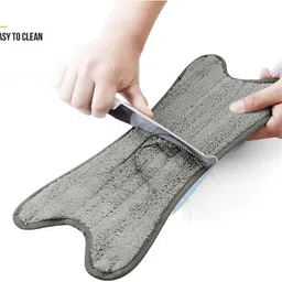 gajeraimpex Brush_360 Degree Microfiber X shape mop Microfibre Wet and Dry Broom image 4