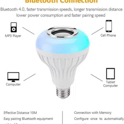ASTOUND Light Bulb With Speaker, Smart B22 Led Smart Bulb image 4