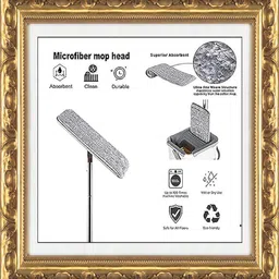 vortex empire Smart clean Flat Mop bucket set Mop Set image 4