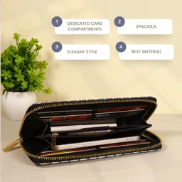 bagsy malone Casual Blue Clutch image 2