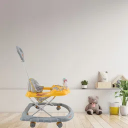 rideandfun Musical 3-in-1 Walker With Parent Rod image 3