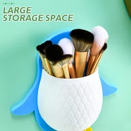 webdealz Multipurpose Organizer Penguin Rack Shelf for Home & Kitchen/Office x2.88 Plastic Wall Shelf image 2