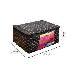Home Fresh Set Of 4 Printed Saree Organisers image 5