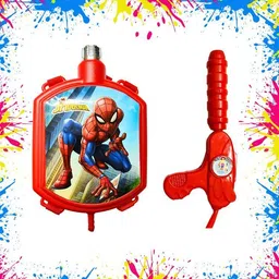 y3 global VG-82 Spiderman Holi Pichkari + Water Tank for Kids Water Gun-picture-21