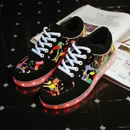 z blue Led High Light Glowing with USB Cable+ charging 7 color For Men Women children Sneakers For Men image 2