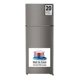 LIEBHERR Pure 245 Litres 2 Star Frost Free Double Door Refrigerator with Anti Bacterial Gasket (TCPgsB 2411, Grey Steel)-image-10