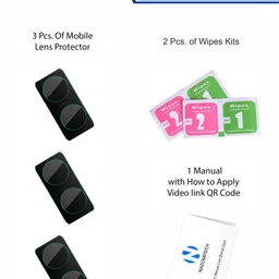 Nazomi Tech Back Camera Lens Glass Protector for OPPO K12 Plus, K12 Plus OPPO, OPPO K12 PLUS, K12 Plus image 5