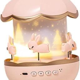 wengonvila Night Light Projector Sky Star 360° Rotation Remote Controlled Night Light Night Lamp-picture-13