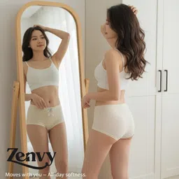 zenvy Pack of 3 Women Hipster Multicolor Panty image 5