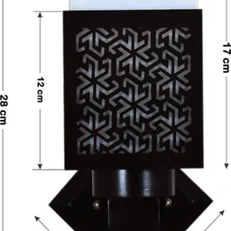 shyamji Uplight Wall Lamp Without Bulb image 4