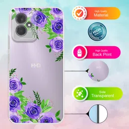 case club Back Cover for hmd Vibe 5G image 5