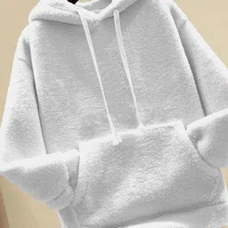 lripsome Men Full Sleeve Solid Hooded Sweatshirt image 3