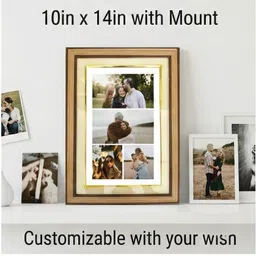 ardhingini 10x14 inch royel wooden 17 inch Wall Photo Frame, Table Photo Frame, Collage Photo Frame, Poster Frame image 4