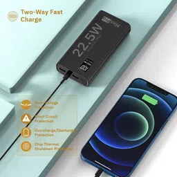 wingfi 20000 mAh 22.5 W Compact Pocket Size Power Bank image 5