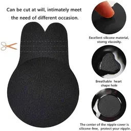 Women Lift up Invisible Bra Tape Nipple Cover 087 Nursing Breast Pad-image-94