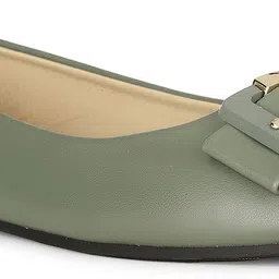 bata SQUARE BALLERINA Bellies For Women image 5