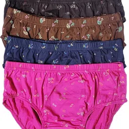 bornify Pack of 5 Women Hipster Multicolor Panty-picture-22
