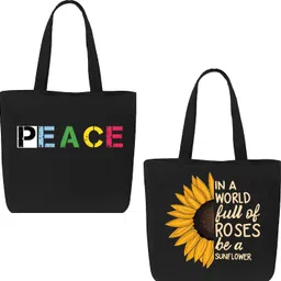 the fashion peepa Women Black Tote-picture-16