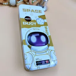 paper bear Space Astronaut Pencil Box Magnetic Art Plastic Pencil Boxes-picture-26