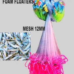 barsha fishing nets 12mm fishing net lead sinker Fishing Net image 3