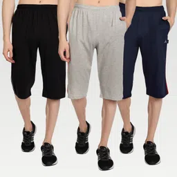zeffit Solid Men Three Fourths-picture-25