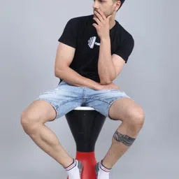 Dollar Socks Men Pack Of 5 Patterned Cotton Ankle Length Socks image 4