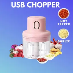 clairbell Electric Chopper, Rechargeable Chopper for Kitchen Vegetable & Onion Garlic I261 Electric Vegetable & Fruit Chopper-picture-19