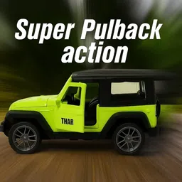 hry PATEL BROTHER'S HEAVY DUTY MATEL THAR DIE CAST CAR 4x4 image 1